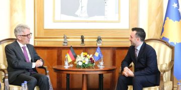 Basha pret ambasadorin gjerman: Kosova i ka përmbushur kushtet për Këshillin e Evropës dhe heqjen e masave