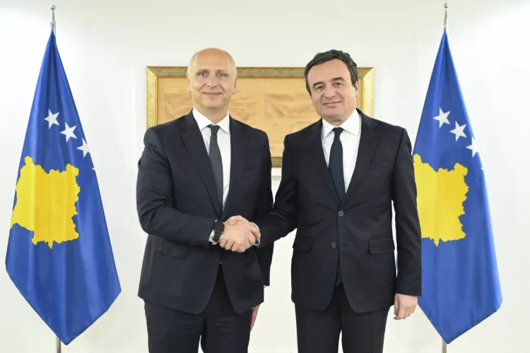 Kurti takoi Sekretarin e Përgjithshëm të Këshillit për Bashkëpunim Rajonal (RCC), Amer Kapetanović