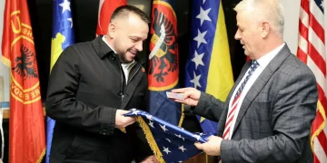 Maqedonci takon ish-ushtarakun Rizah Ahmeti: Bashkë na lidh ideali për shërbim ndaj Kosovës