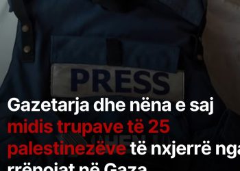 Gazetarja dhe nëna e saj midis trupave të 25 palestinezëve të nxjerrë nga rrënojat në G@za