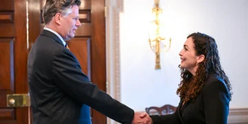 Siguria, dialogu strategjik e të drejtat e shqiptarëve në Luginë, temë në takiminit mes Osmanit dhe Zv. Sekretarin e Shtetit