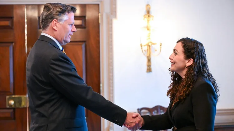 Siguria, dialogu strategjik e të drejtat e shqiptarëve në Luginë, temë në takiminit mes Osmanit dhe Zv. Sekretarin e Shtetit