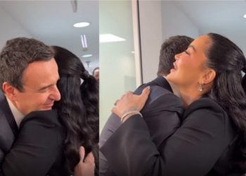 Dafina Zeqiri pritet në Kryeministri nga Albin Kurti pas koncertit “Supernova”