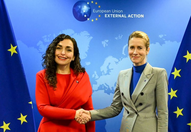 Osmani, Kallasit: Do të punojmë me të gjithë partnerët deri në heqjen e plotë të masave