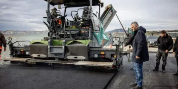 Durmishi inspekton punimet në rrugën Prishtinë-Mitrovicë: Jemi në fazën finale të përmbylljes së këtij projekti shumë të rëndësishëm