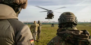 Ushtarët e KFOR-it trajnohen me ngarkesa me litar