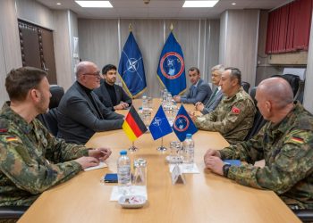 Ulutash takoi sekretarin gjerman të Ministrisë së Mbrojtjes – në fokus situata e sigurisë