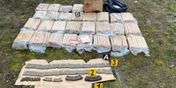 140 kg ek*splozivë të gjetur në veri, Baliqi: Janë prodhuar në Serbi më 2014