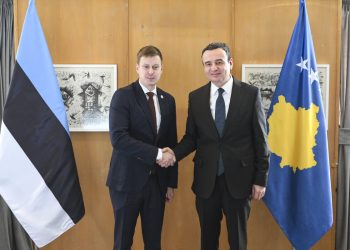 Kurti u takua me Ministrin e Ekonomisë dhe Industrisë të Estonisë, Erkki Keldo