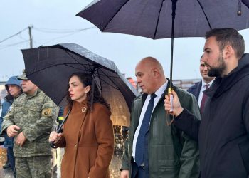 Gjini pret Presidenten Osmani në Gjakovë, e njoftoi mbi situatën e vërshimeve dhe masat emergjente