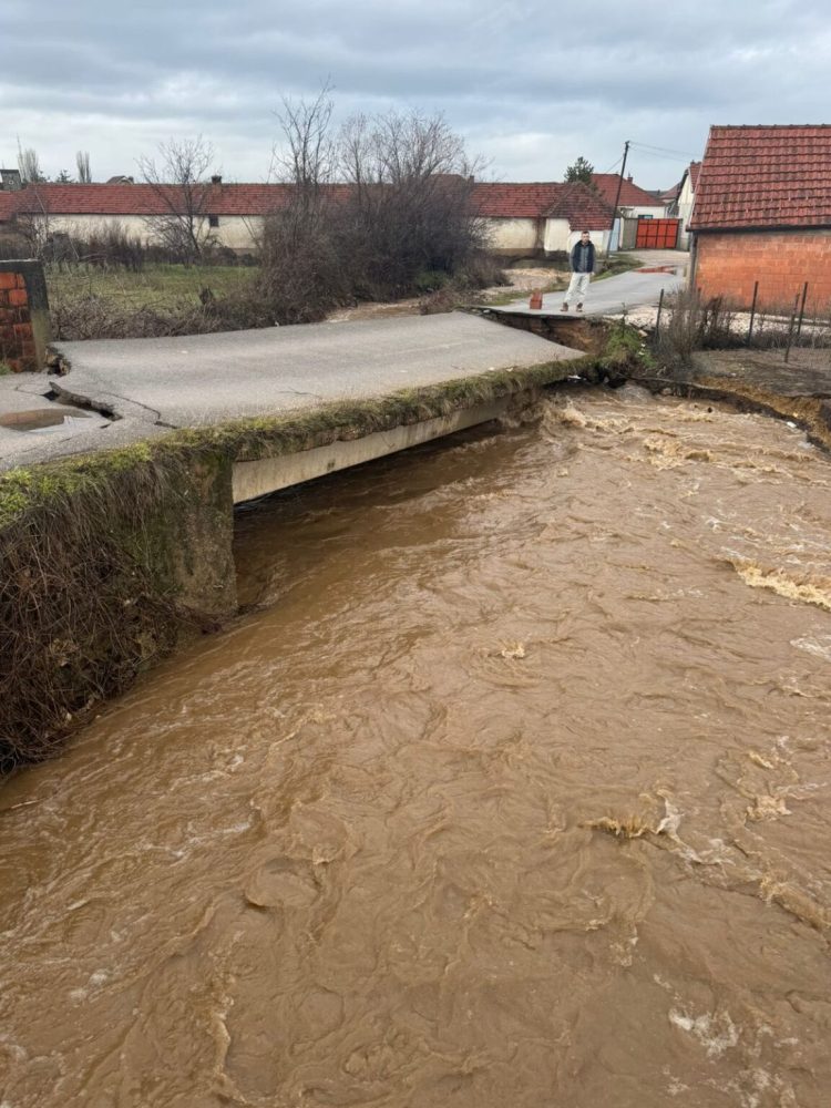 Dëmtim të urave e të infrastrukturës publike, Komuna e Lipjanit pas vërshimeve të sotme: Gjendja është rënduar, keni kujdes të shtuar