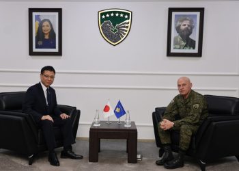 Gjeneral Jashari vlerëson mbështetjen japoneze për FSK-në