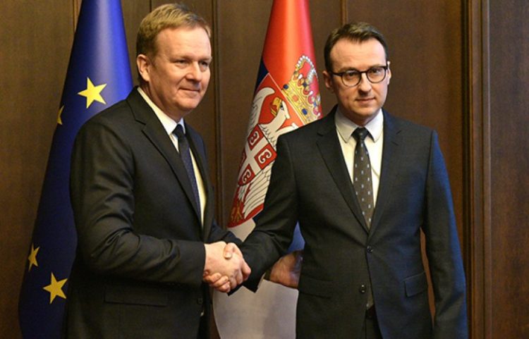 Vizita e Sorensen, Beogradi këmbëngul në Asociacion si kusht për dialogun