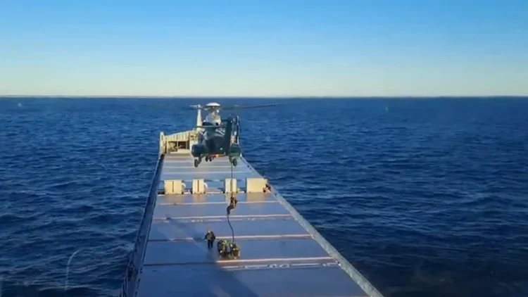 Finlanda publikon një video të sekuestrimit të anijes së Rusisë