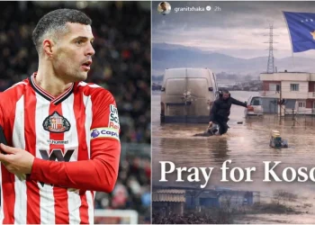 Granit Xhaka reagon pas vërshimeve: “Lutuni për Kosovën”