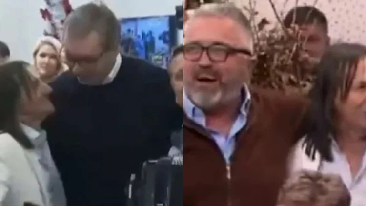Një kr^iminel i dënuar për vrasje këndoi për Vuçiqin dhe ministrat e Serbisë