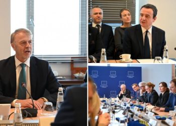Ambasadorët e BE-së takojnë Kurtin: Dialogu me Serbinë kyç për integrimin