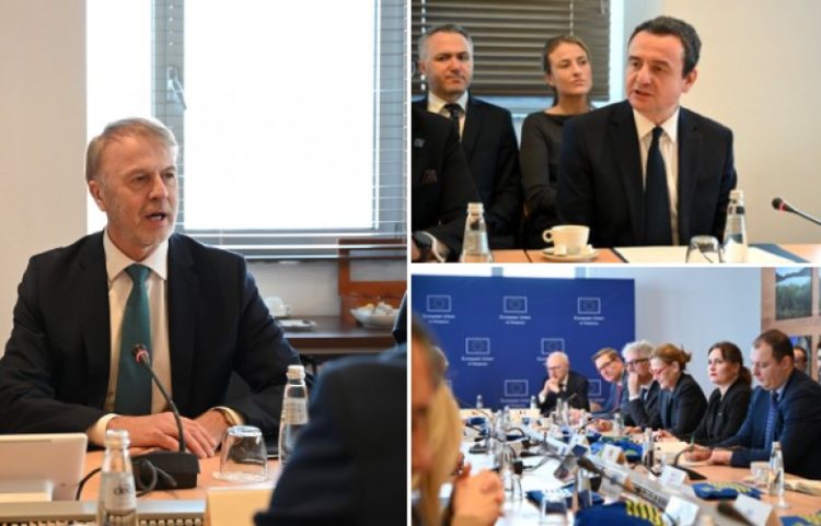 Ambasadorët e BE-së takojnë Kurtin: Dialogu me Serbinë kyç për integrimin