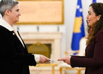 Osmani pranon letrat kredenciale të ambasadores së re të Estonisë