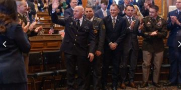 Jashari pritet me duartrokitje në Gardën Kombëtare të Ajovas