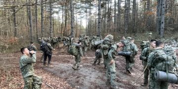 Garda Kombëtare përgatit kadetët për mbijetesë në kushte dimërore