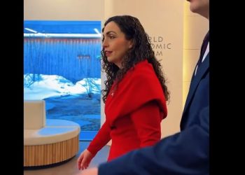 Osmani në Davos me ftesë të Trump për ceremoninë e themelimit të Bordit të Paqes