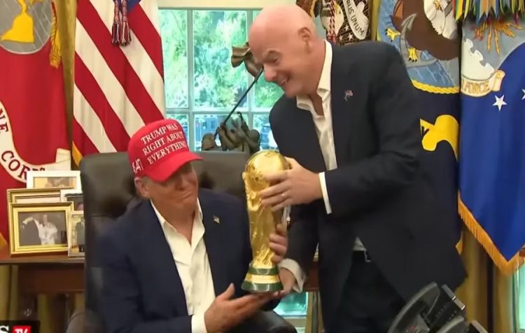 Infantino: Kupën e Botës do ta dorëzojmë bashkë me presidentin e SHBA-së