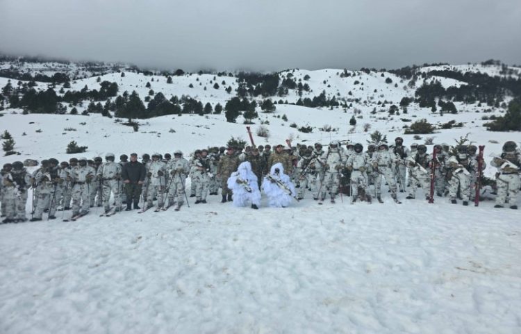 Batalioni i Forcave Speciale të Shqipërisë, stërvitje dimërore 72-orëshe