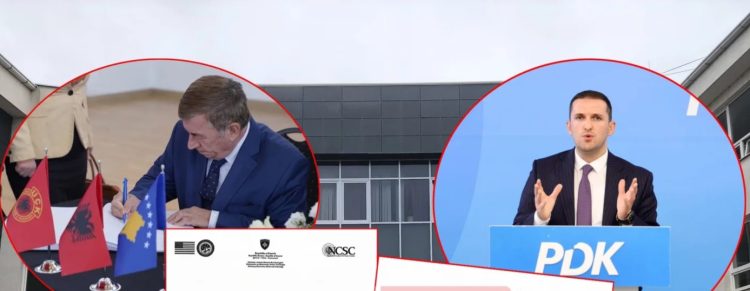 Mbajtja e ligjeratave nga organizata IYHR nëpër shkollat e Kosovës për Gjykatën Speciale u bë me marrëveshje të nënshkruar nga ish ministri Arsim Bajrami dhe Faton Fetahu, tani avokat i PDK-së