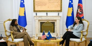 Osmani priti në takim të ngarkuarën me punë të SHBA-ve, flasin anëtarësimin e Kosovës në Bordin e Paqes