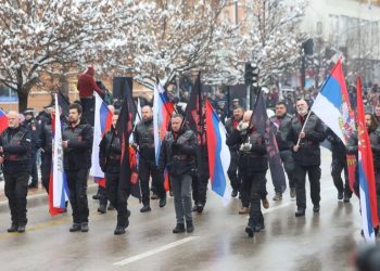 “Ujqërit e Natës” parakalojnë në Banja-Llukë, shënohet Dita jokushtetuese e Republikës Sërpska