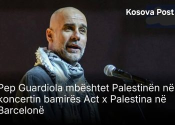 Guardiola ngre zërin për Palestinën: Fjalimi i tij shkakton jehonë në mbarë botën
