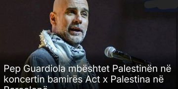 Guardiola ngre zërin për Palestinën: Fjalimi i tij shkakton jehonë në mbarë botën