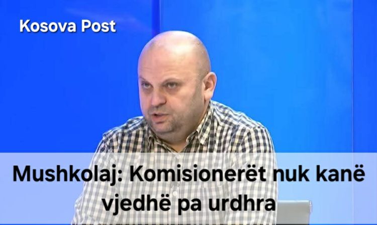 Mushkolaj: Komisionerët nuk kanë vjedhë pa urdhra