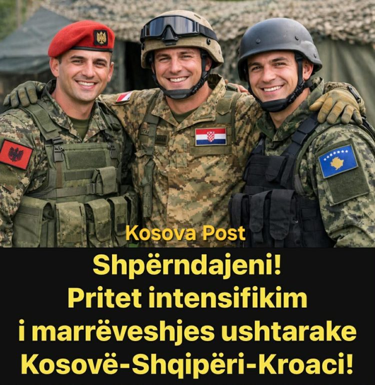 Pritet intensifikim i marrëveshjes ushtarake Kosovë-Shqipëri-Kroaci