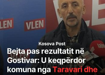 Bejta pas rezultatit në Gostivar: U keqpërdor komuna nga Taravari dhe Limani, shteti të hetojë!