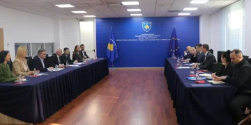 Ministri Sveçla pret delegacionin e Këshillit të Evropës: Diskutohet për të drejtat e njeriut