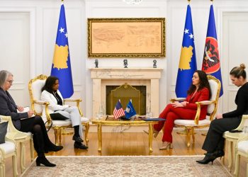 Osmani priti në takim të ngarkuarën me punë të SHBA-së, Anu Prattipati