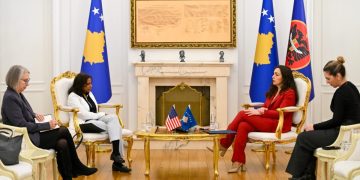 Osmani priti në takim të ngarkuarën me punë të SHBA-së, Anu Prattipati