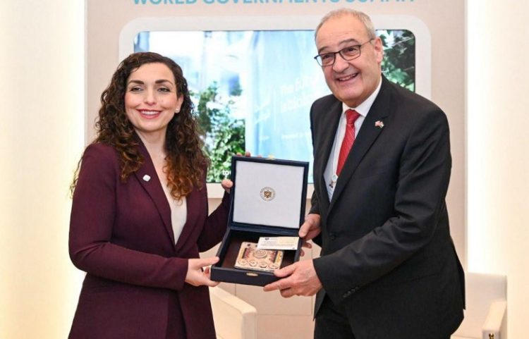 Osmani takohet me presidentin e Zvicrës, flasin për rolin e mërgatës