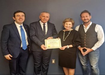Shaip Kamberi nderohet në SHBA për përkushtimin ndaj Luginës së Preshevës