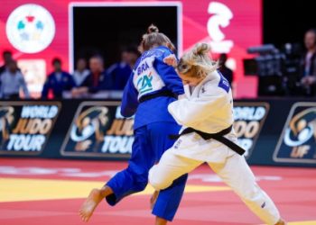 Distria Krasniqi fiton medaljen e artë në Grand Slamin e Parisit