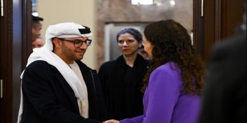 Osmani priti delegacionin nga Emiratet e Bashkuara