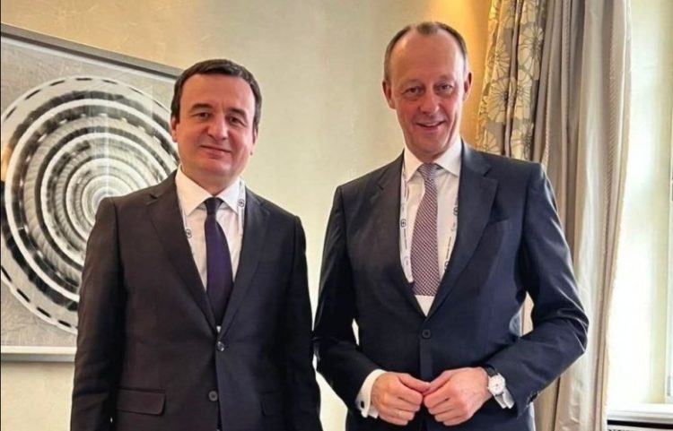 Kancelari Merz uron Kurtin: Bashkëpunim i fuqishëm Gjermani–Kosovë