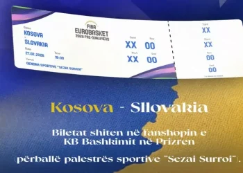 Dalin në shitje biletat për ndeshjen Kosovë-Sllovaki