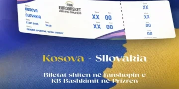 Dalin në shitje biletat për ndeshjen Kosovë-Sllovaki