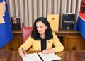 Presidentja Osmani dekreton Ligjin për buxhetin 2026