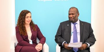 Presidentja Osmani takohet me Ministrin e Jashtëm të Vanuatus në Emiratet e Bashkuara Arabe