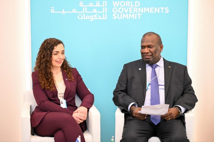 Presidentja Osmani takohet me Ministrin e Jashtëm të Vanuatus në Emiratet e Bashkuara Arabe