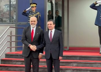 Kryeministri Kurti e pret sot Edi Ramën në Qeveri